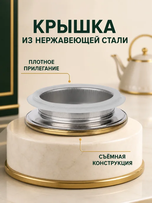 GlassOn Чайник заварочный стеклянный 1000 мл, 1000 мл, фото 7