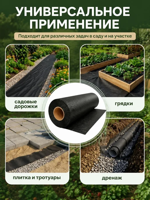 Садовый настил, черный, фото 2