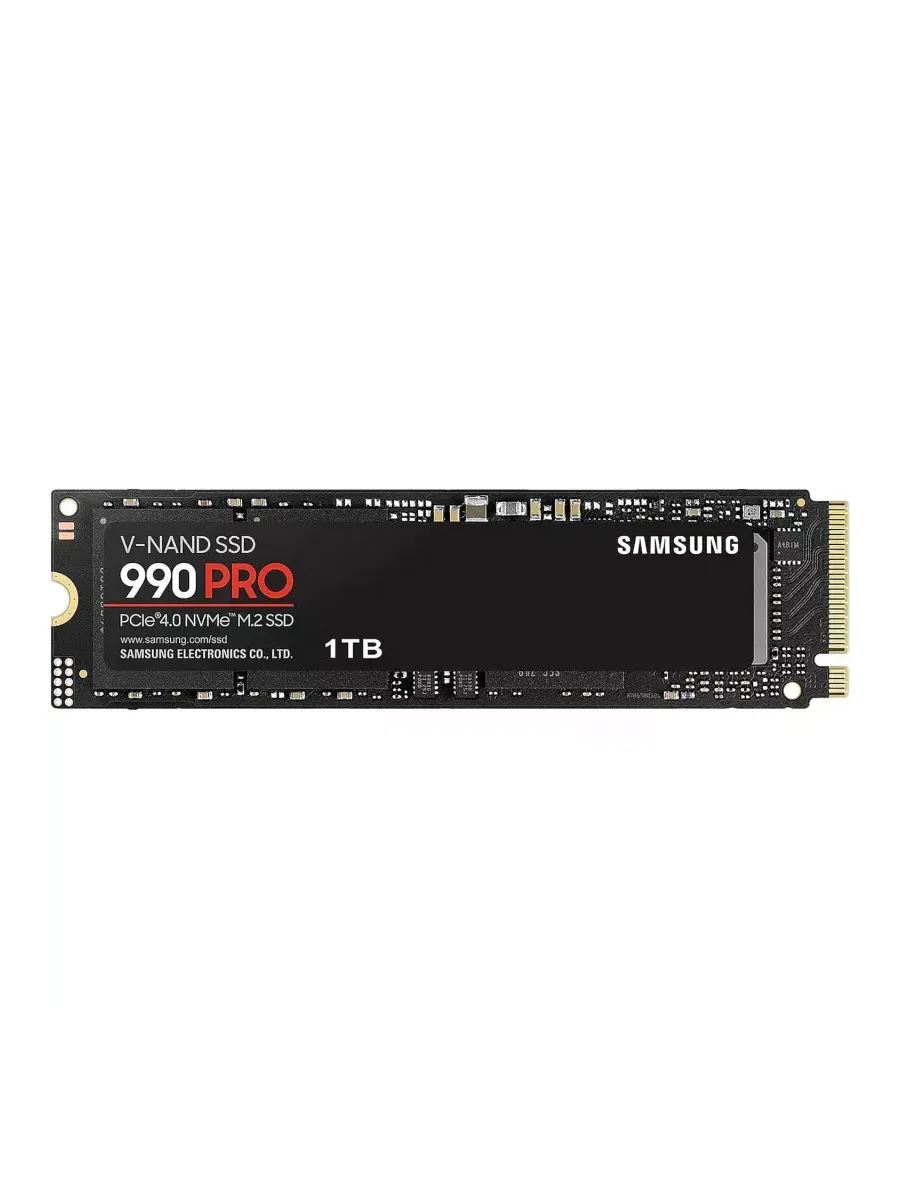 SSD накопитель Samsung 990 Pro 1Tb, M.2 2280, PCI-E 4.0 x4 1425601853 купить в интернет‑магазине Wildberries