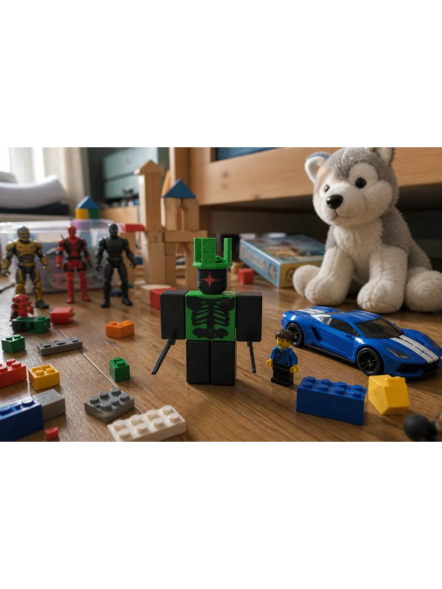 1х1х1х1 Форсакен из Roblox Фигурка Брейнрот 10