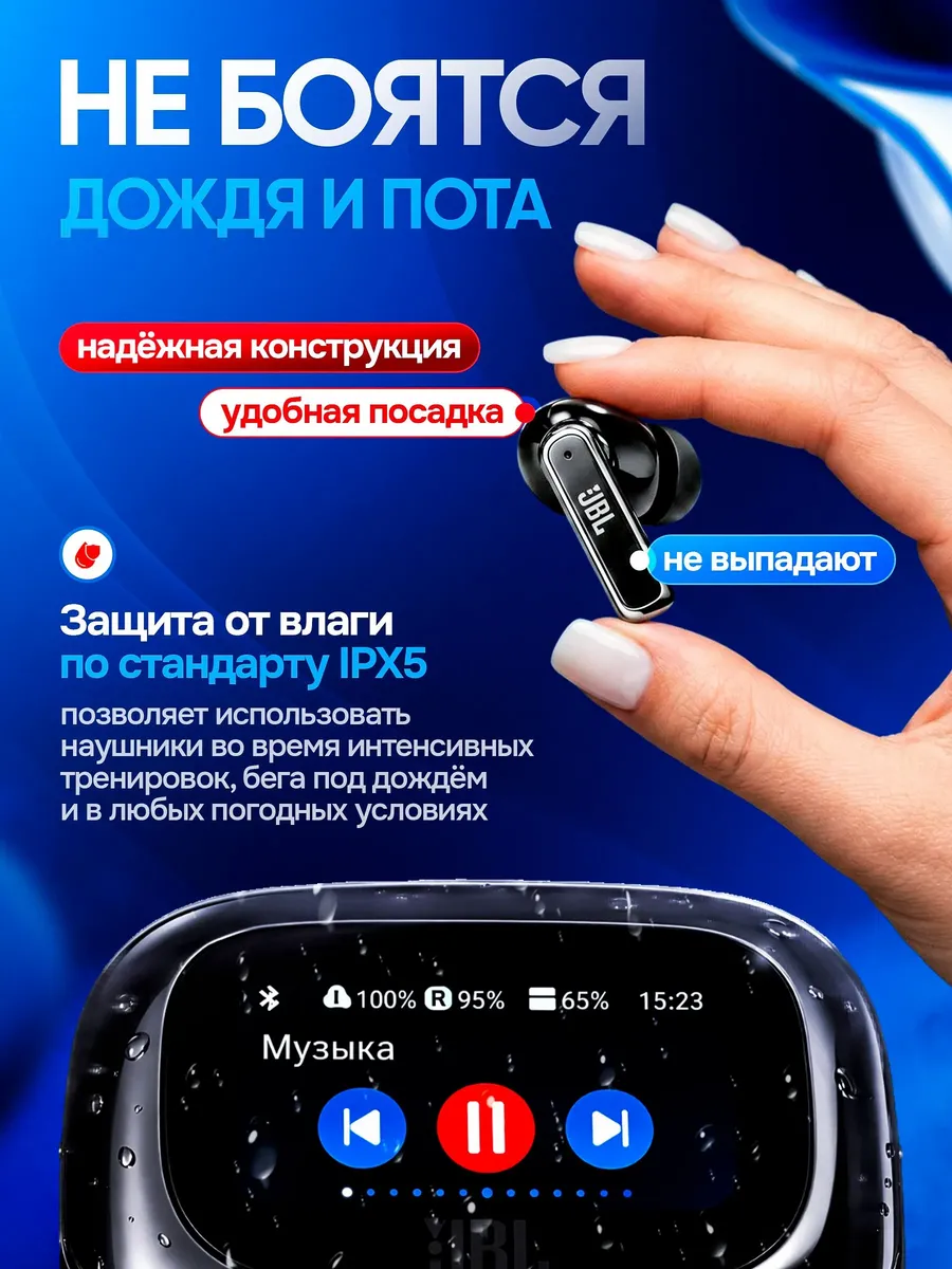 Наушники беспроводные с шумоподавлением Tour Pro 6 — фото 2
