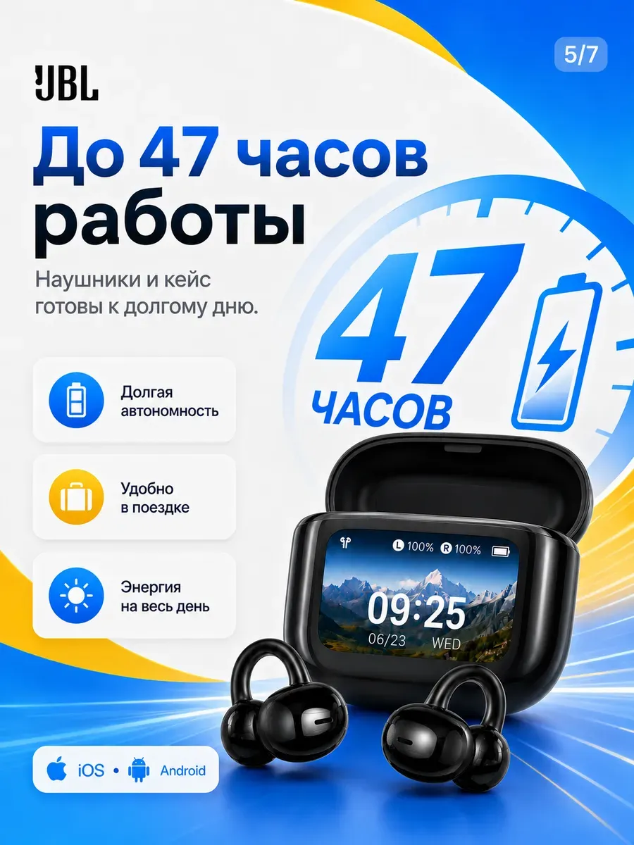 Наушники беспроводные с шумоподавлением Tour Pro 7 — фото 5