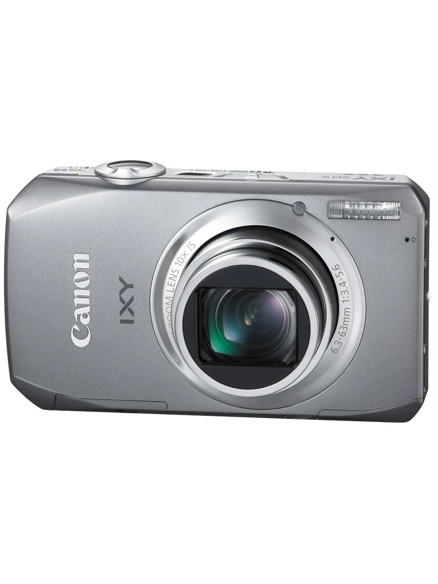 CANON IXY 50S, серебро, 10x зум, Full HD