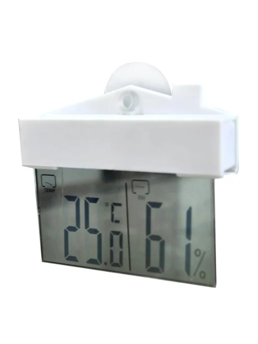 Дигитальный ТГ для окна LCD, влагомер, погода, присоска, вариант, фото 4