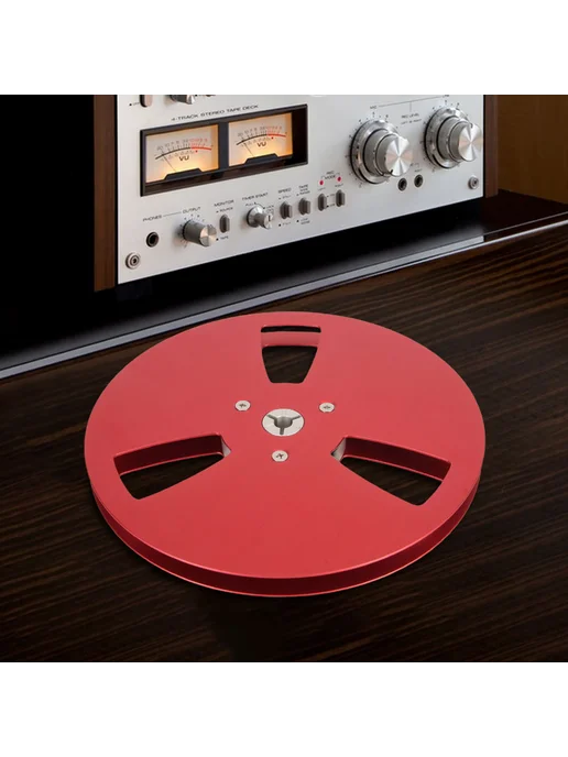 Лента для Reel To Reel, 7 дюймов, 3 отверстия, красная для T, красный, фото 7