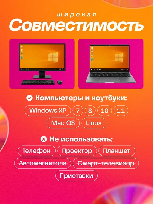 OrGProf Внешний дисковод для ноутбука и компьютера, вариант, фото 2