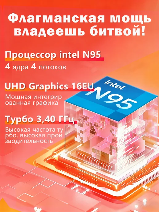 Ноутбук Core для игр и офисной работы RAM32 Гб SSD 2048ГБ, 32 ГБ, 2048 ГБ, фото 5