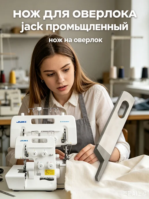 нож для оверлока jack промышленный Верхний и нижний ножи для, вариант, фото 8