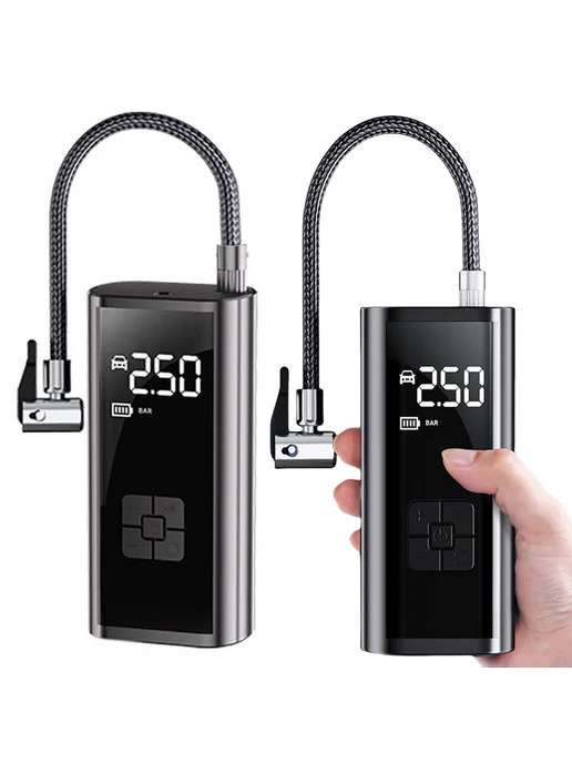 Маленький насос 150PSI для авто, USB зарядка, вариант
