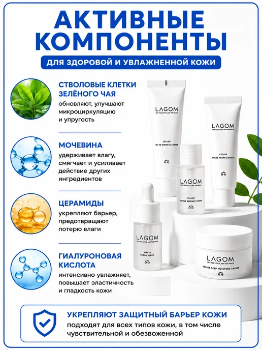 Lagom Мини Набор Travel Kit, для ежедневного ухода, вариант, фото 3