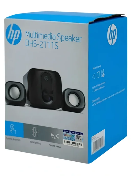 HP DHS-2111S RGB колонки для компьютера, стерео звук, вариант, фото 8