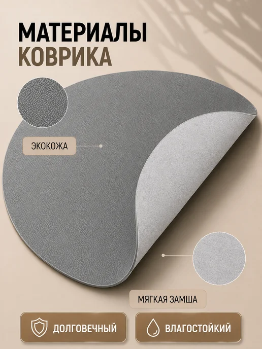 Luona Home Коврик для мышки круглый маленький, вариант, фото 4
