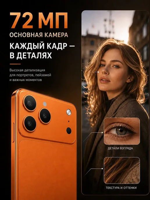 Смартфон Pro Max I Phone 18 Pro Max 10/1024 ГБ, черный, фото 4
