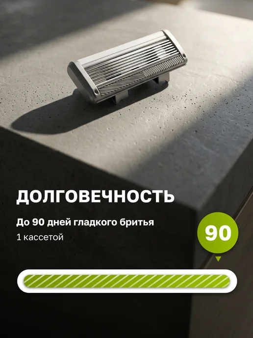 DAMSLER Бритва мужская максимальный набор станок для бритья, 6 лезви…, вариант, фото 4