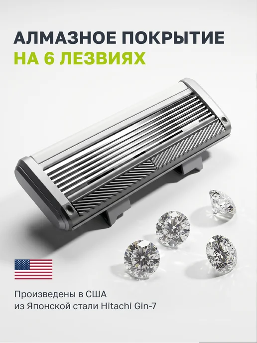 DAMSLER Бритва мужская максимальный набор станок для бритья, 6 лезви…, вариант, фото 7