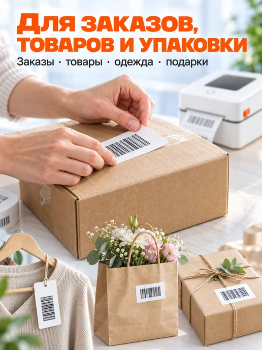 SCANMASTER Термопринтер для печати этикеток Bluetooth, Wi-Fi, голубой, фото 2