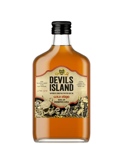 Devil's Island Коктейль Gold Anejo с ромом 0,25 л, 0,25 л