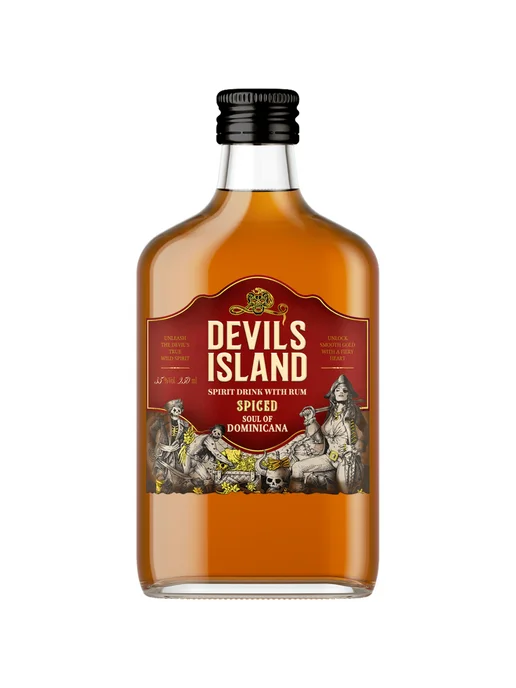 Devil's Island Коктейль Spiced с ромом 0,25 л, 0,25 л