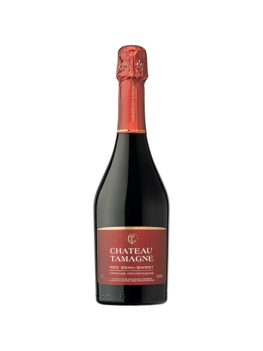 Chateau Tamagne Вино игристое белое полусладкое 0,75 л, 0,75 л