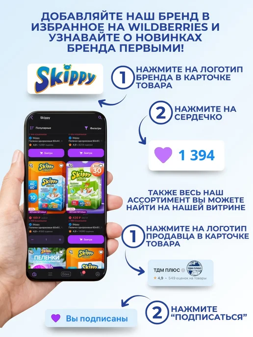 Skippy Пеленки одноразовые 60x90, 30 шт, 60x90, 10 шт, фото 7