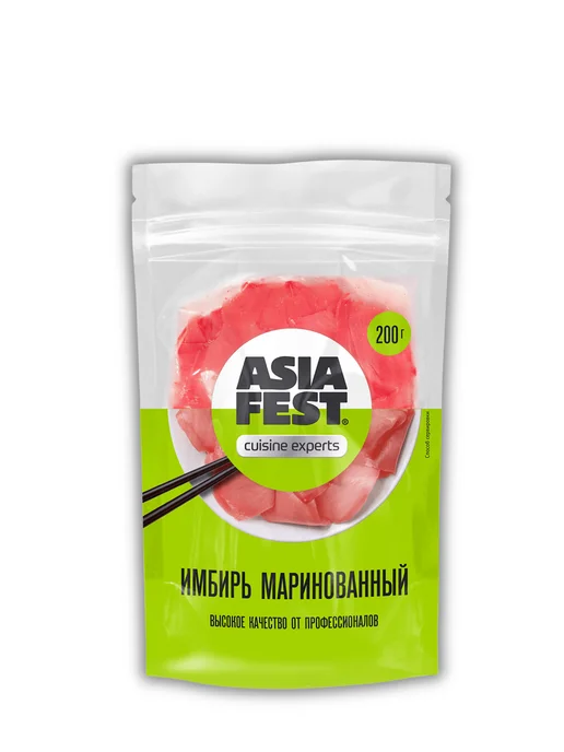 ASIA FEST Имбирь маринованный розовый 2шт по 200г, 2 шт, 200 г, фото 3
