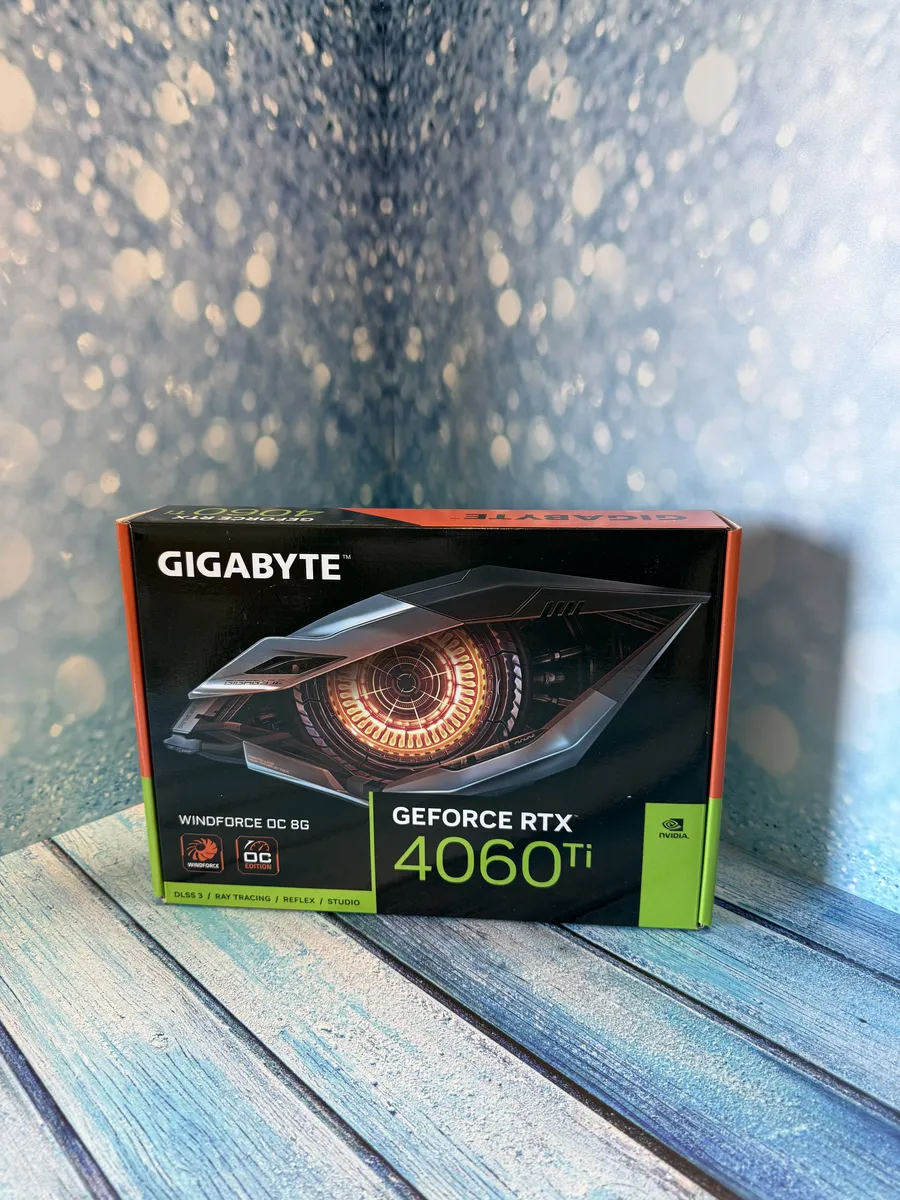 Gigabyte GeForce Видеокарта Gigabyte 4060ti Windforce 8gb