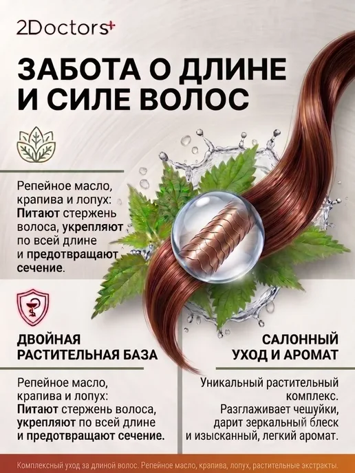 2Doctors Маска для волос, 249 мл, 249 мл, фото 7