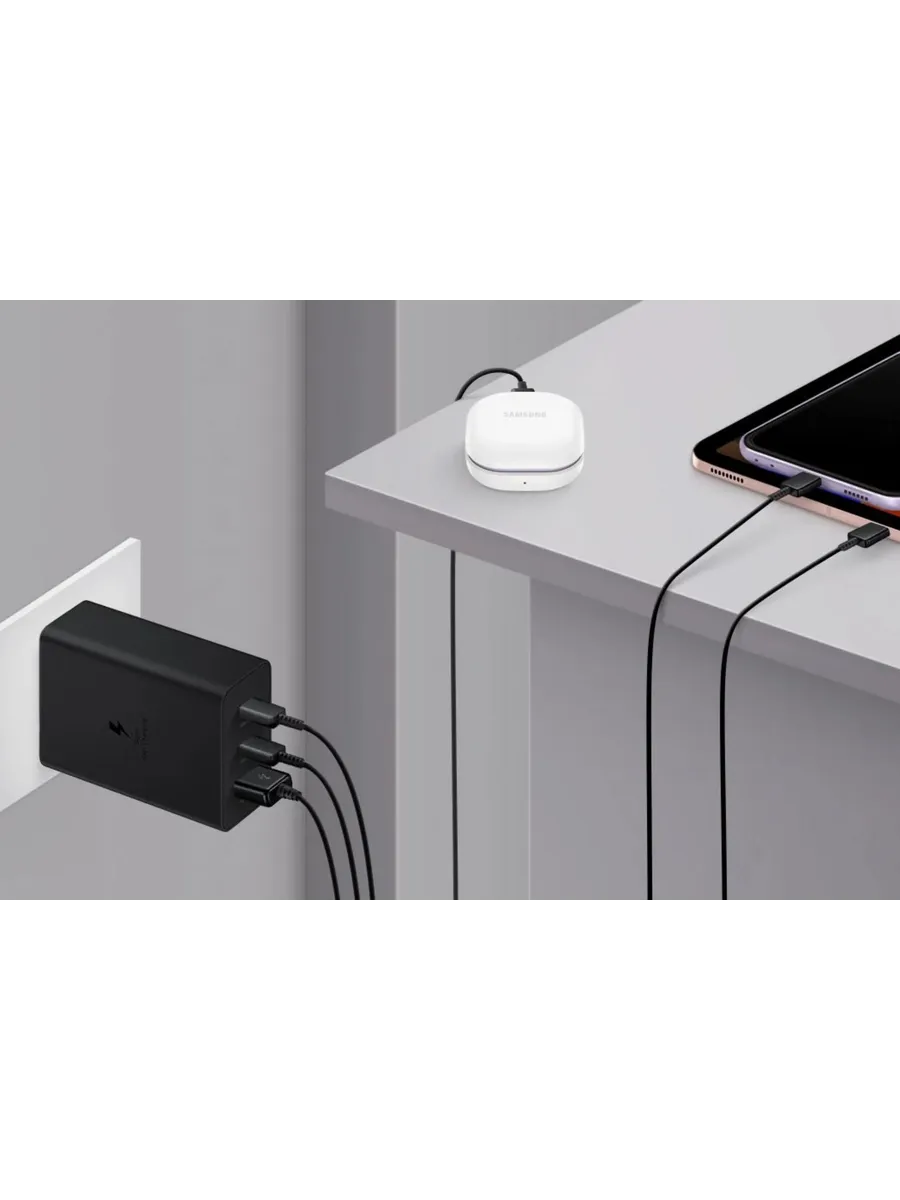 Быстрое сетевое зарядное устройство блок питания 65W — фото 2