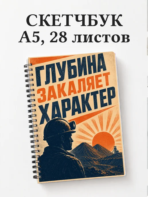Скетчбук шахтёра