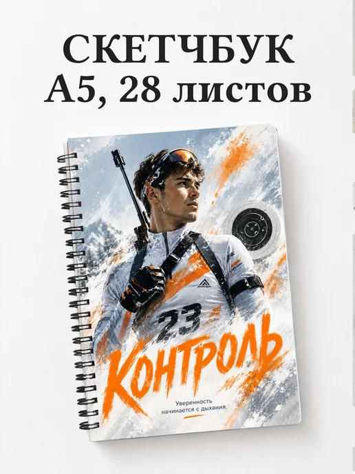 Скетчбук биатлониста
