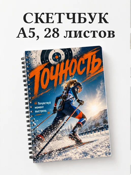 Скетчбук биатлониста
