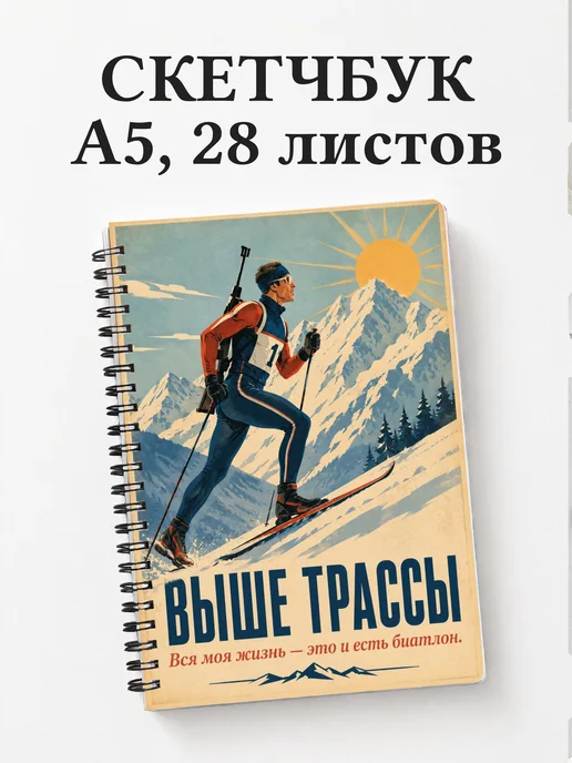 Скетчбук биатлониста