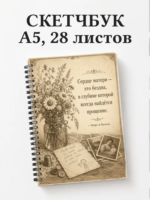 Скетчбук матери