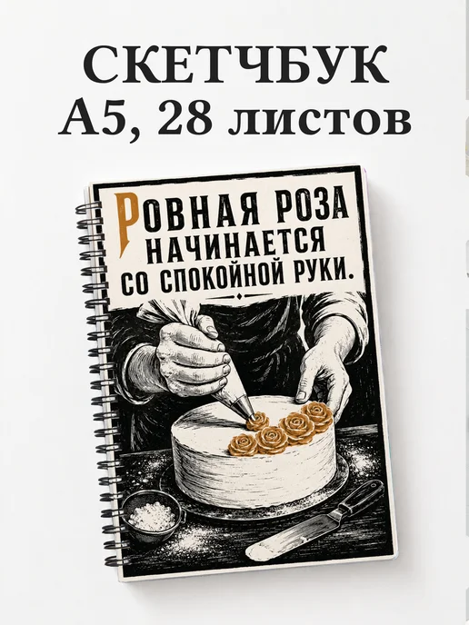 Скетчбук кондитера