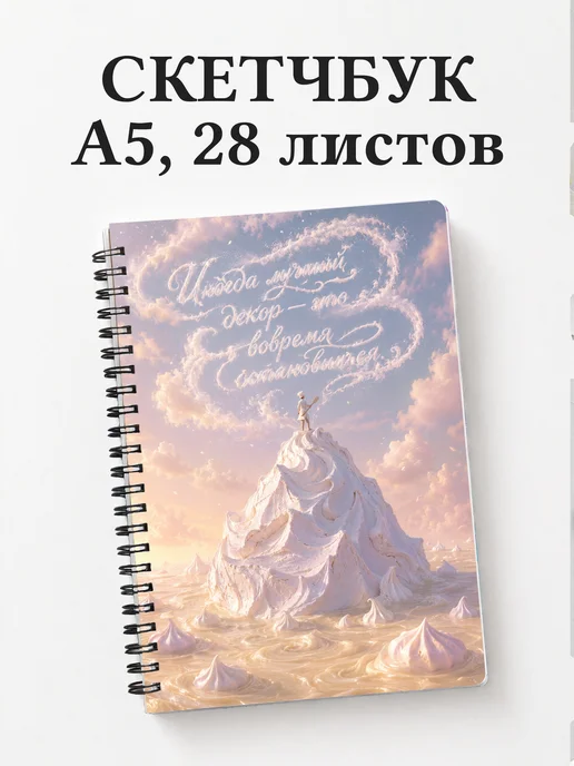 Скетчбук кондитера