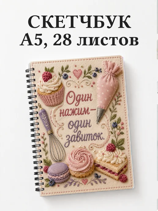 Скетчбук кондитера