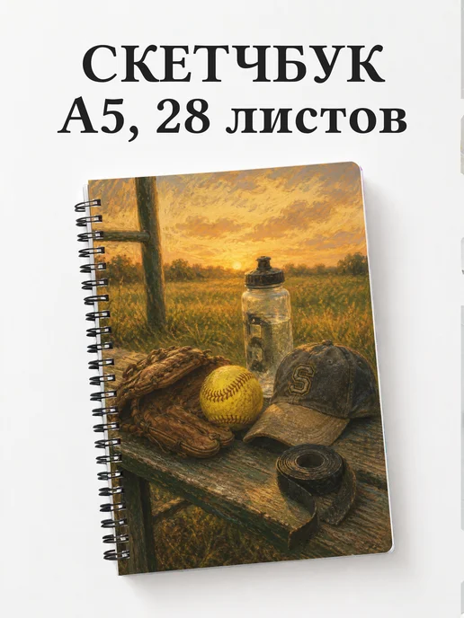 Скетчбук Бейсбол