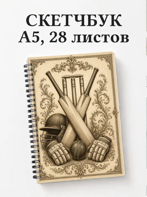 Скетчбук Крикет