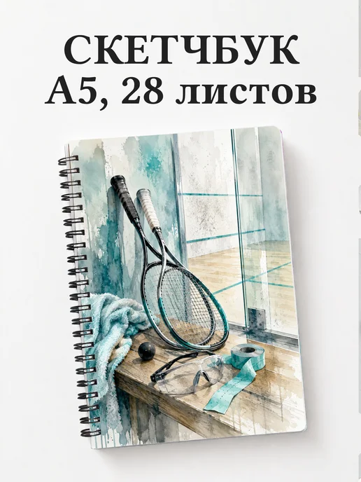 Скетчбук Сквош