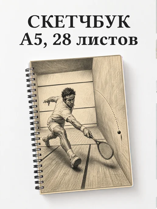 Скетчбук Сквош
