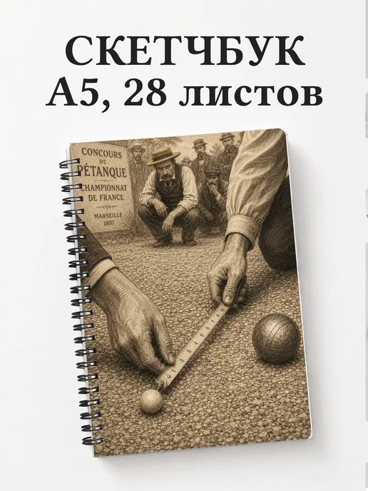 Скетчбук Петанк