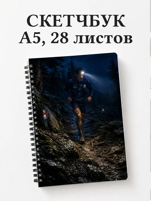 Скетчбук Бег