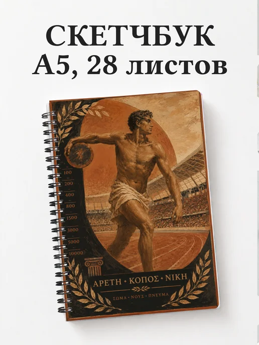 Скетчбук Метания