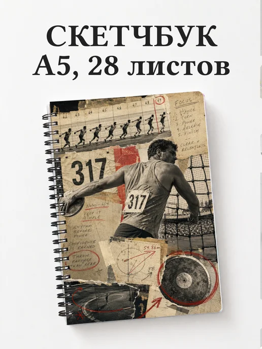 Скетчбук Метания