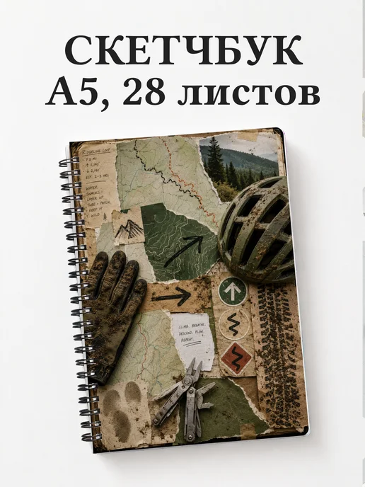 Скетчбук Маунтинбайк