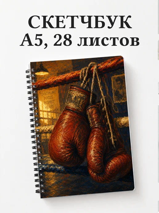Скетчбук Кикбоксинг