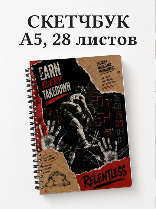 Скетчбук Борьба