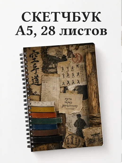 Скетчбук Карате