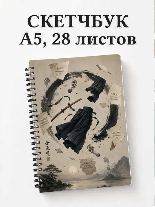 Скетчбук Айкидо