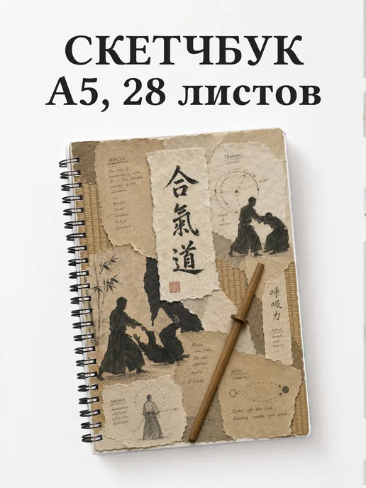 Скетчбук Айкидо